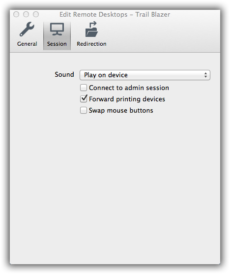 microsoft remote desktop for mac printer redirection